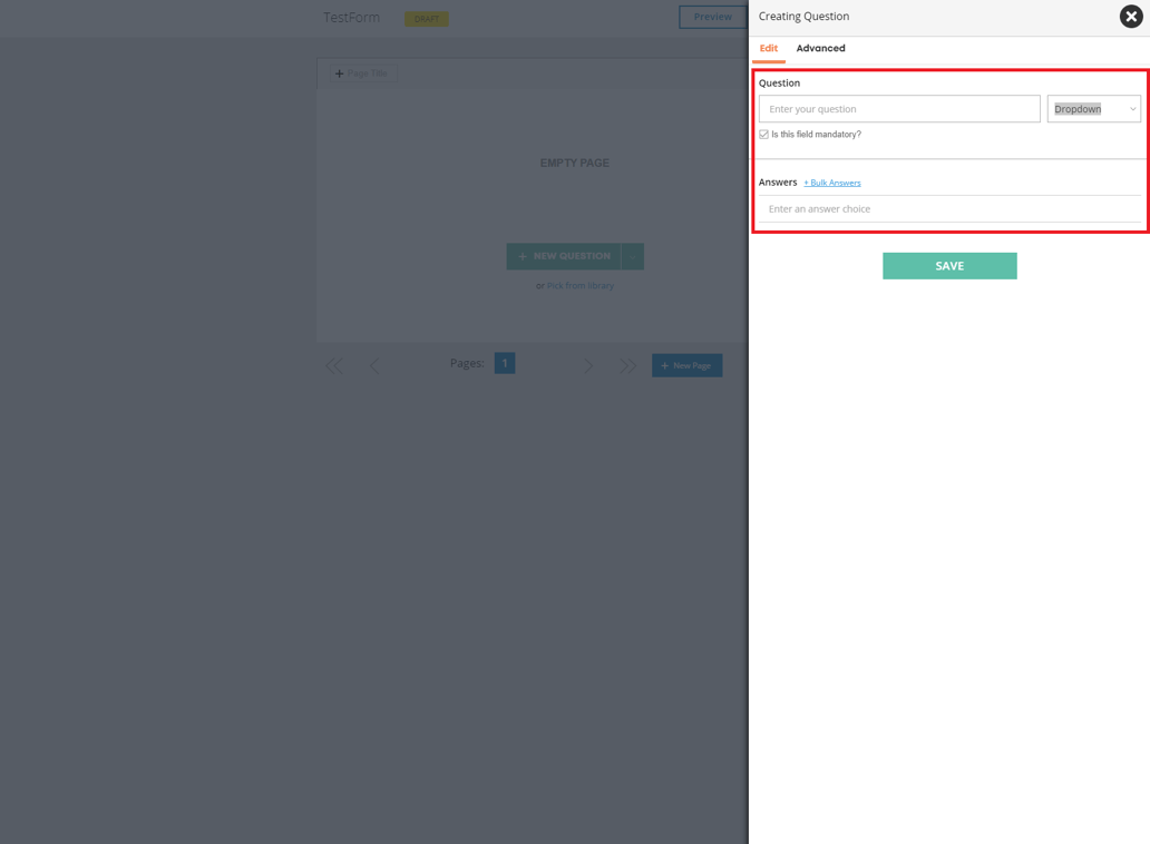 Creating EForms