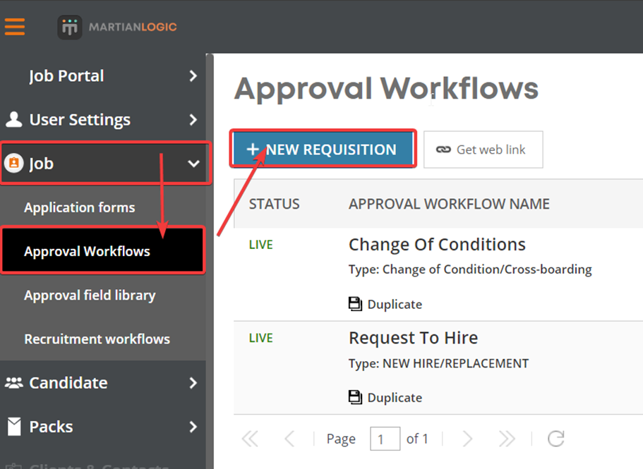How to create offboarding approval workflow forms
